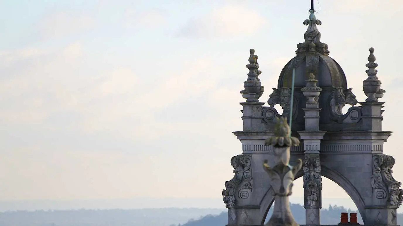 Founders, clock tower, sky, ornate